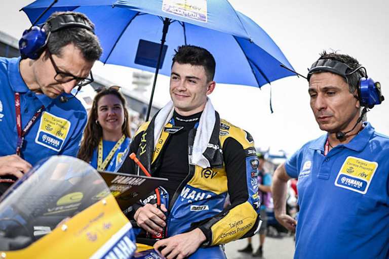 Manuel Gonzalez, die Nr. 1 im Correos Prepago Yamaha VR46 Master Camp Team