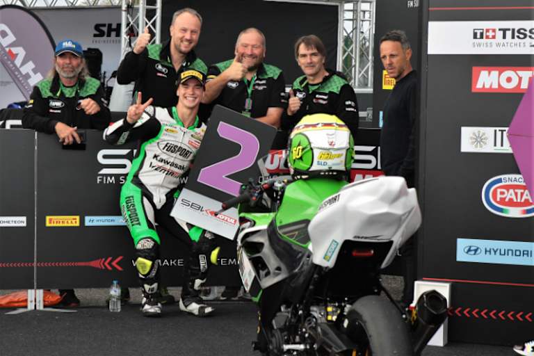 Dirk Geiger preschte auf Startplatz 2