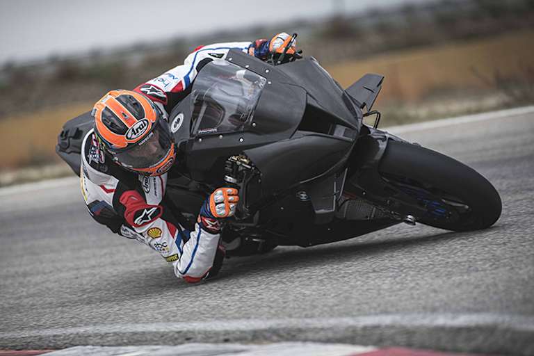 Van der Mark auf der neuen BMW M1000RR