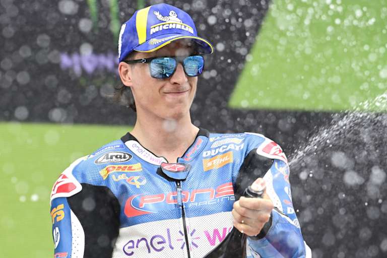 Neuer WM-Leader der MotoE: Mattia Casadei