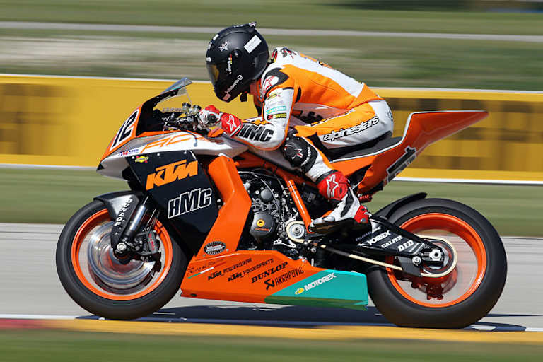 Stefan Nebel in Elkhart Lake (Road America)