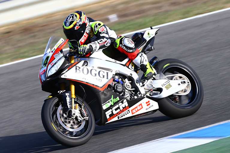 Mit der Aprilia RSV4 war Toni Elias 2013 schnell unterwegs