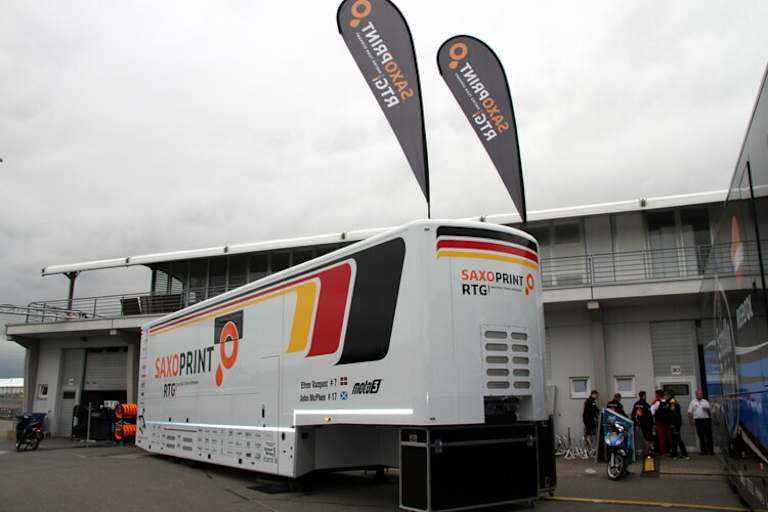 Die Hospitality des Racing Team Germany