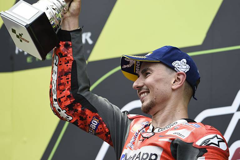 Jorge Lorenzo: Sieg in Barcelona