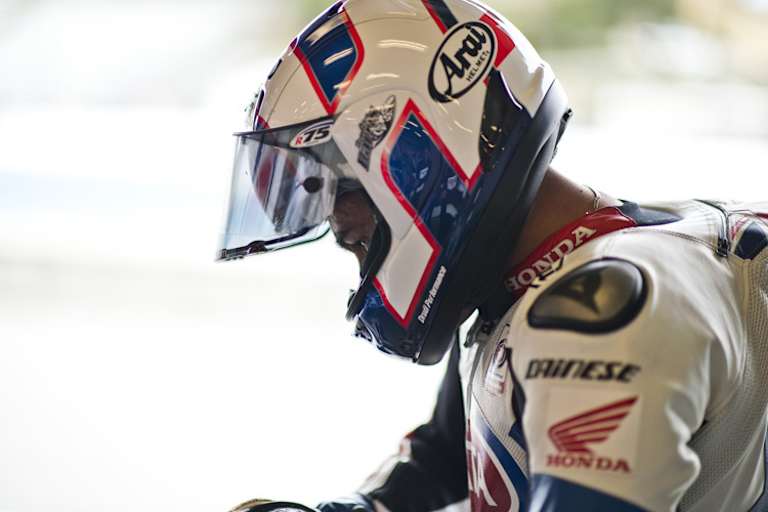 Leon Haslam: Wieder einmal hinter Jonathan Rea