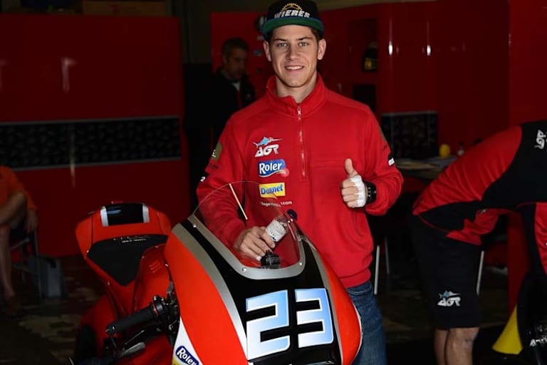 In Jerez war Schrötter bereits flott unterwegs