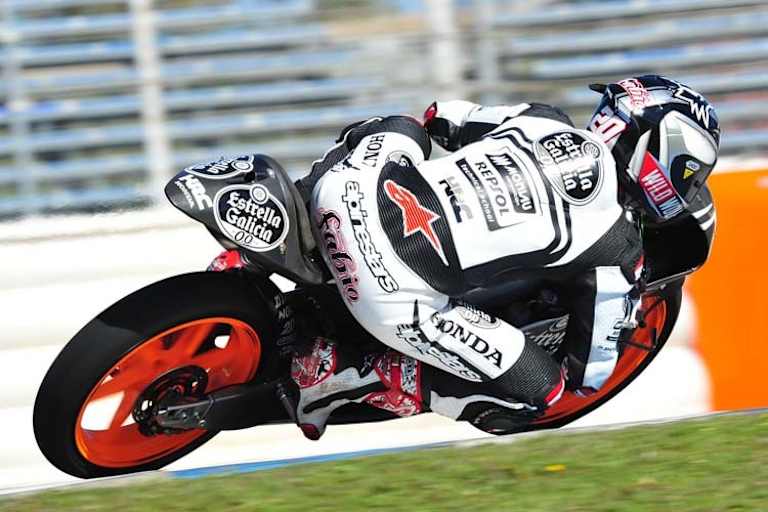 2015 geht er in der Moto3-WM für Estrella Galicia 0,0 MarcVDS an den Start