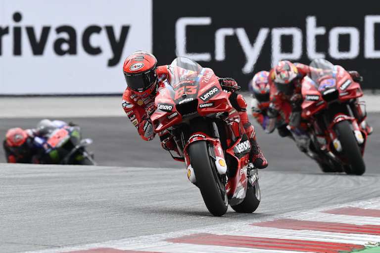 Pecco Bagnaia siegt in Spielberg