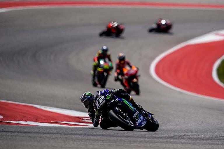 Bei Maverick Viñales ging im Rennen in Austin einiges schief