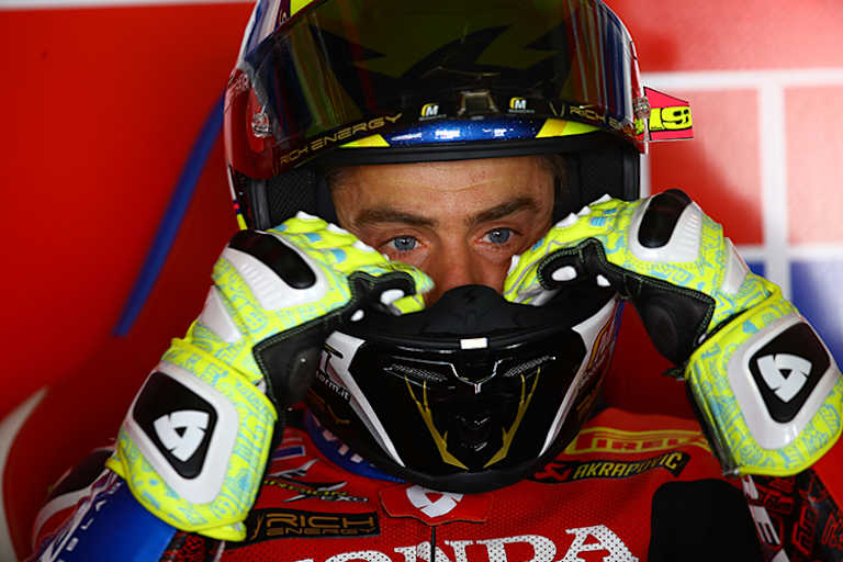 Honda-Werksfahrer Alvaro Bautista