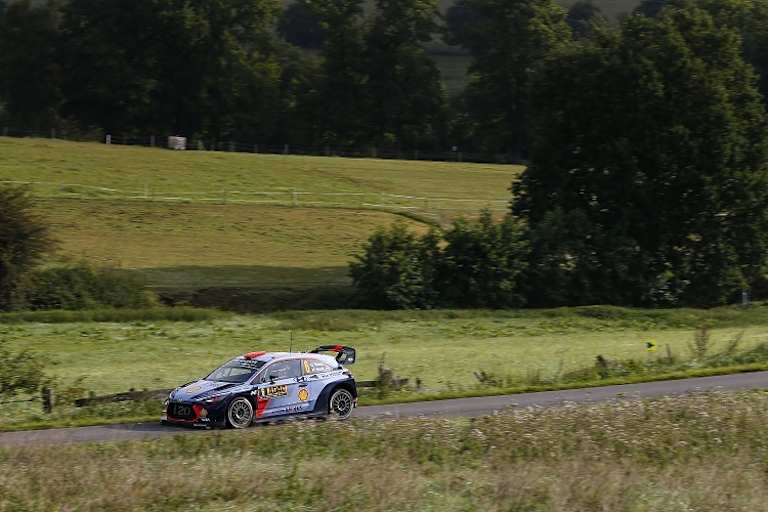 Dani Sordo gewann wenigstens die Power Stage