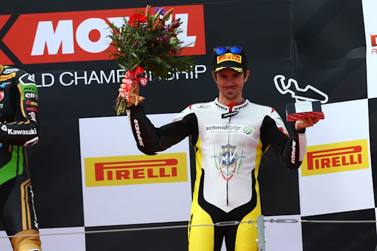 Endlich wieder auf dem Podest: Nico Terol wurde in Aragón Dritter