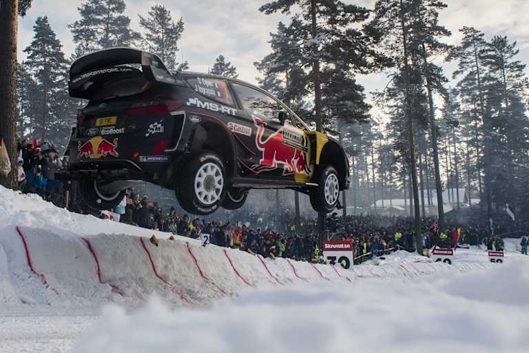 Sébastien Ogier flog nur auf Platz zehn