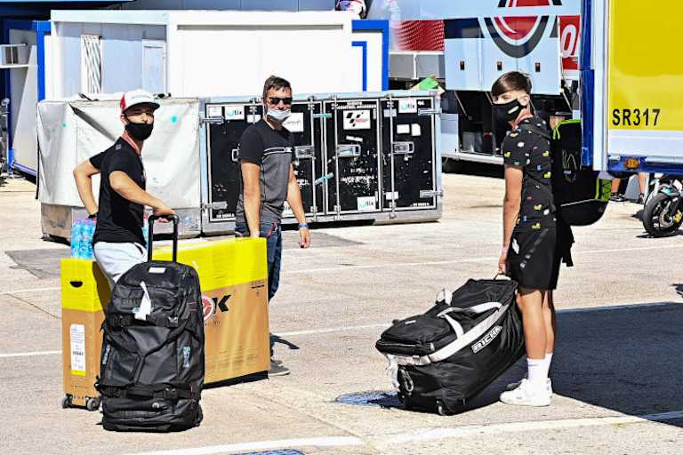 PrüstelGP traf ebenfalls in Jerez ein
