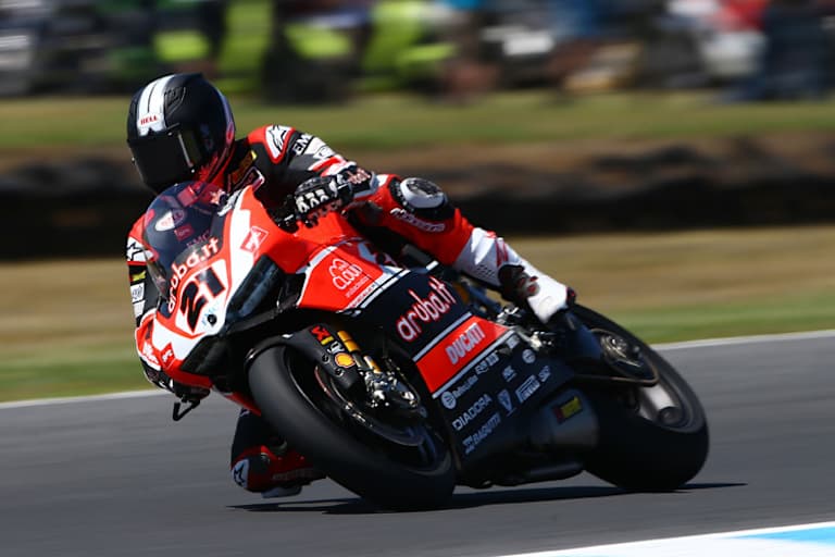 Wie in früheren Tagen: Troy Bayliss