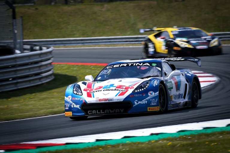 Zweiter wurden Jules Gounon/Daniel Keilwitz in der Corvette C7 GT3-R