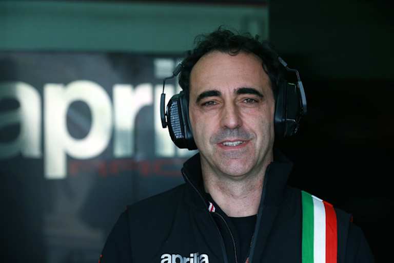 Aprilia-Rennchef Romano Albesiano