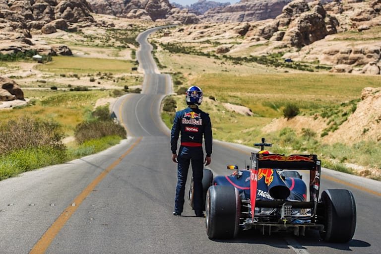 David Coulthard 2016 in Jordanien