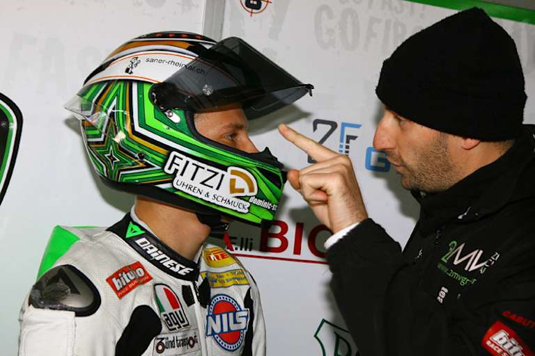 Dominic Schmitter kam bislang in Assen kaum zum Fahren