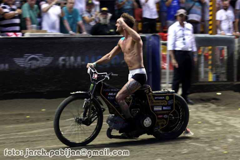 Ehrenrunde in Unterhose: Anders Thomsen