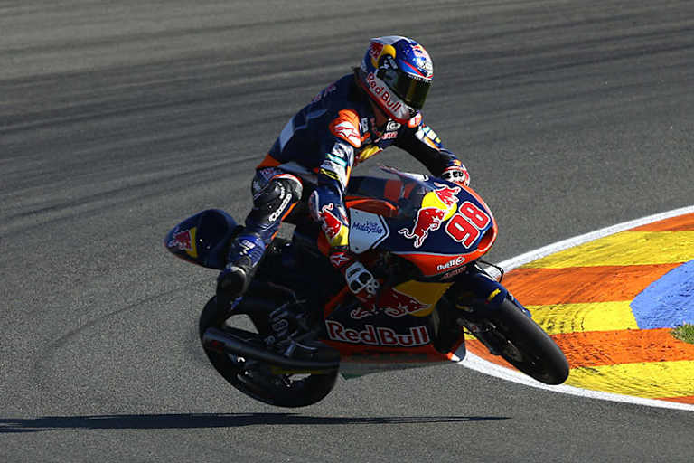 Moto3-Pilot Karel Hanika war der Sturzkönig der Saison 2015