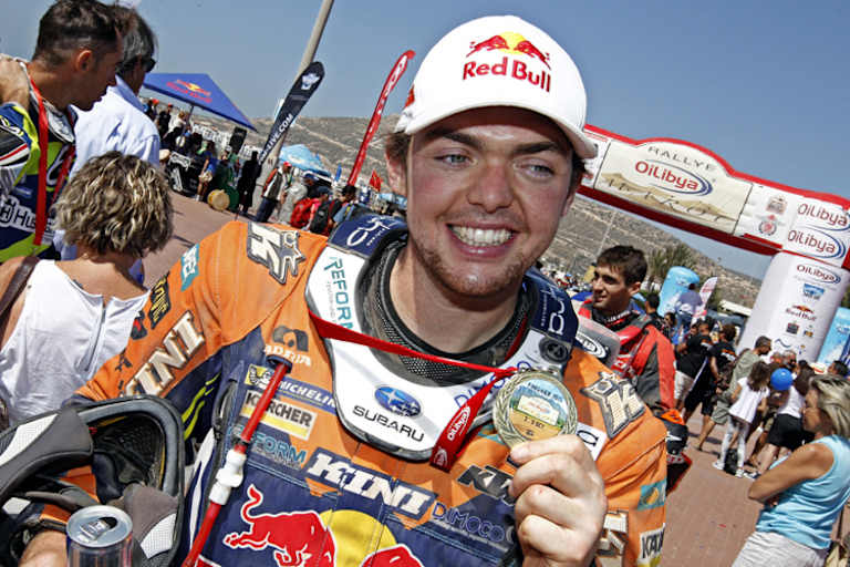 Matthias Walkner, der Cross Country Rallye-Weltmeister 2015 