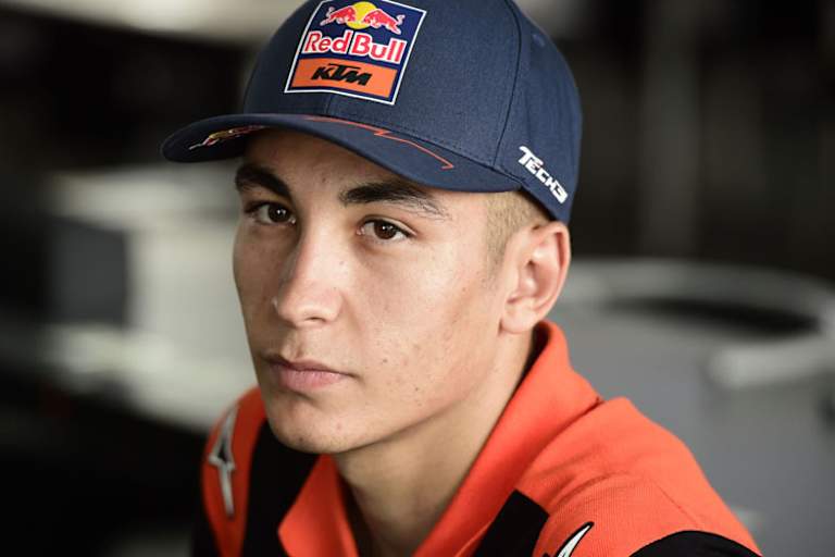 MotoGP-Rookie und Moto2-Vizeweltmeister Raúl Fernández (Tech3 KTM Factory Racing) 