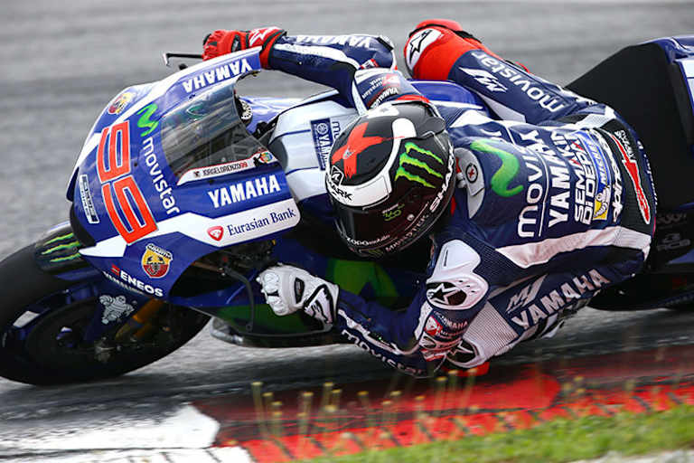 Weltmeister Jorge Lorenzo war erneut schnell unterwegs