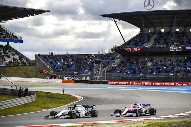 Beim Eifel-GP auf dem Nürburgring