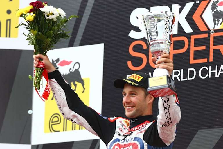 Jonathan Rea (Pata-Honda): Bislang vier Siege 2014 dank eines offenen Reglements