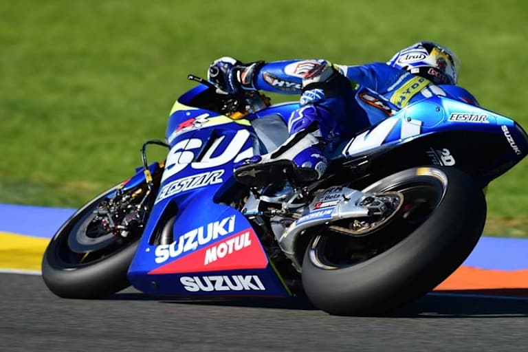 Viñales auf der Suzuki GSX-RR mit Michelin-Reifen