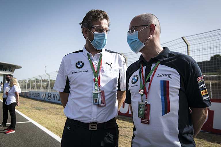 Marc Bongers (li.) mit Shaun Muir