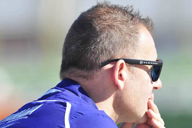 Wilco Zeelenberg als aufmerksamer Beobachter auf der Strecke