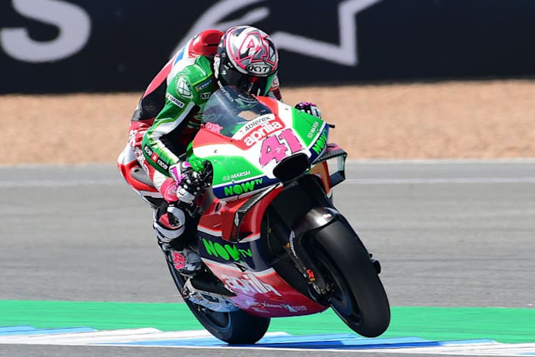 Aleix Espargaró ist frustriert