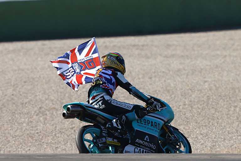 In Valencia feierte Kent den Moto3-Weltmeistertitel