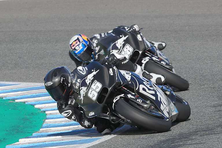 Jerez-Test im November 2018: Syahrin vor Oliveira