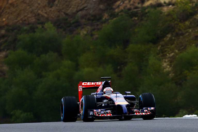 Daniil Kvyat: «Immerhin habe ich ein Gefühl fürs Auto auf nasser Bahn erhalten»