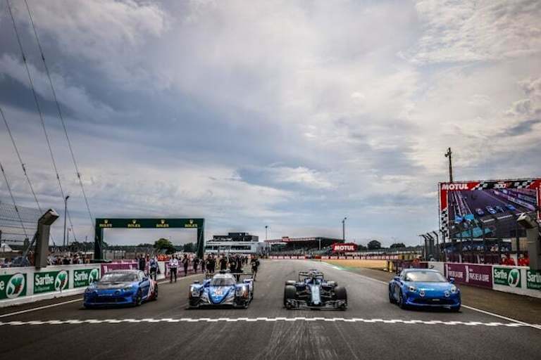 Die Alpine-Fahrzeuge in Le Mans
