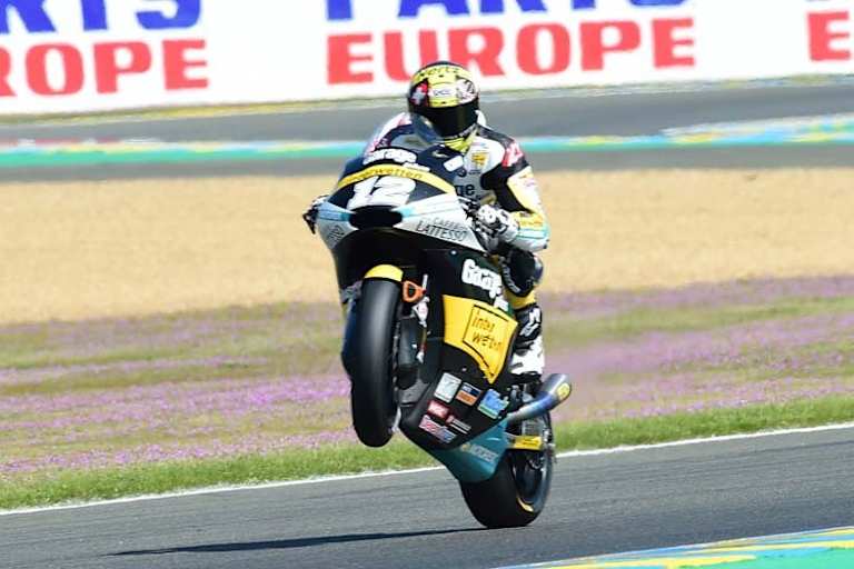 Tom Lüthi dominierte das Moto2-Qualifying in Le Mans