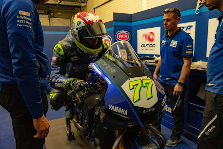 Domi Aegerter auf der GRT-Yamaha