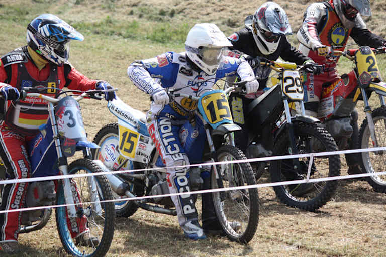 Stephan Katt (15) startet ohne Druck auf dem Bergring