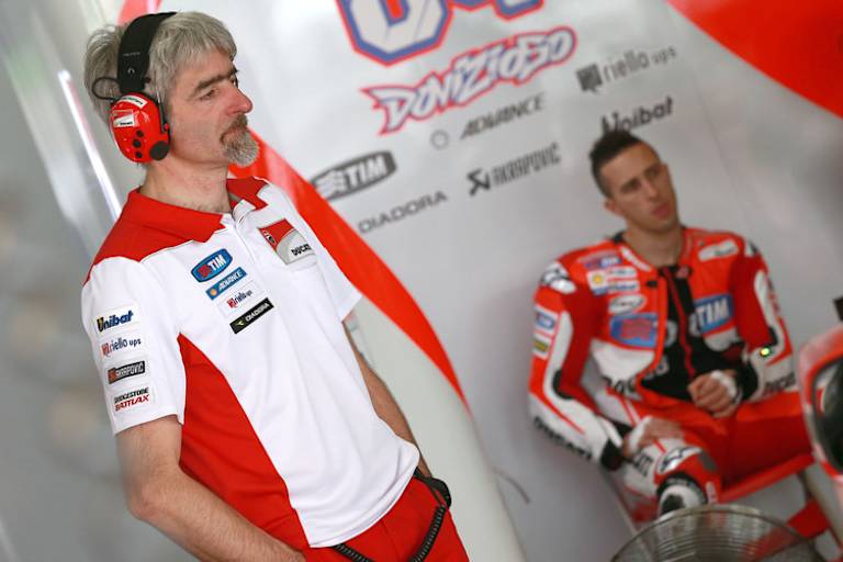 Gigi Dall'Igna mit Andrea Dovizioso
