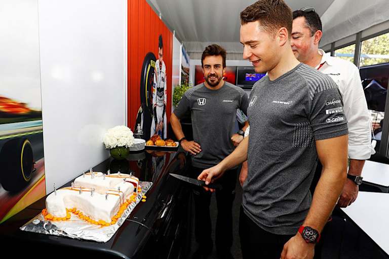 Stoffel Vandoorne hatte Geburtstag