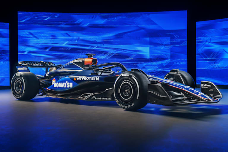 In diesen Farben tritt Williams 2024 an