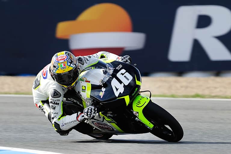 Rossi-Schützling Nicolò Bulega führt die Junioren-WM derzeit an