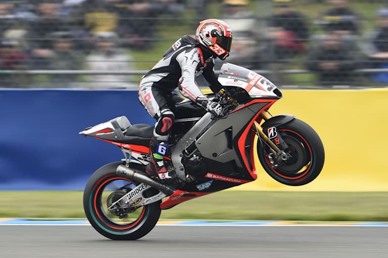 So sahen wir Marco Melandri 2015 selten