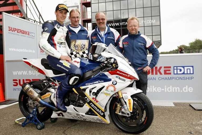 Markus Reiterberger mit seinem Team