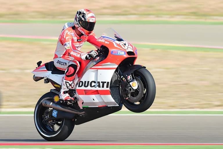 Andrea Dovizioso eroberte 2014 WM-Rang 5