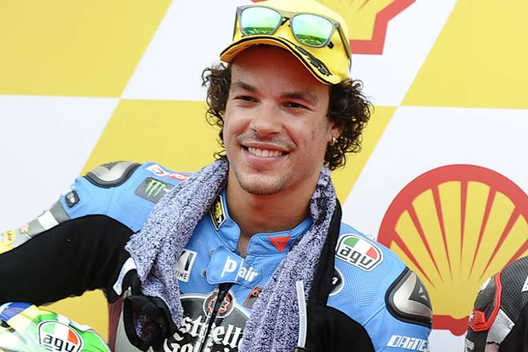 2016 stand Morbidelli insgesamt acht Mal auf dem Podest