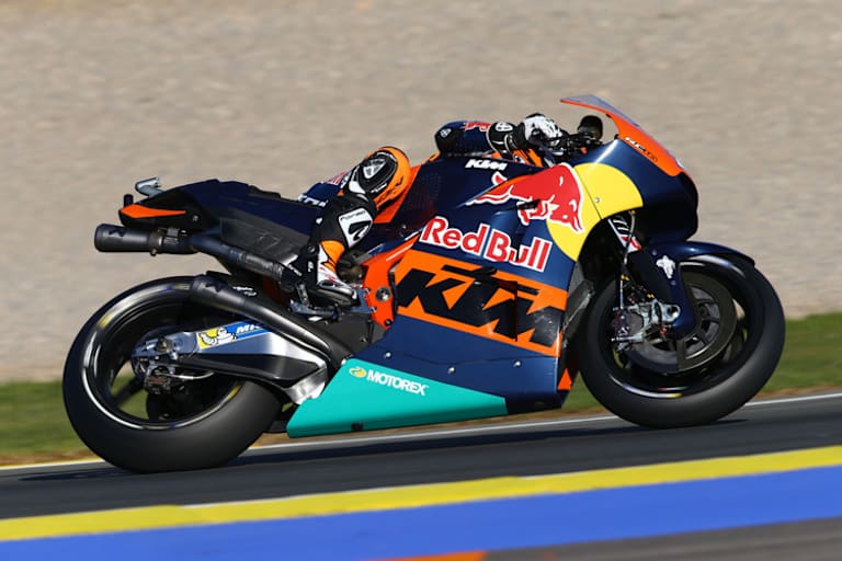 Mika Kallio erreichte mit der KTM RC16 den zehnten Platz